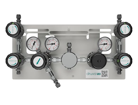 LOW FLOW RANGE - SINGLE STAGE -PROCESS GAS PURGING SYSTEM page image